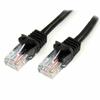 Startech-Rigid UTP Network Cable Category 6 Startech 45PAT1MBK 1 M