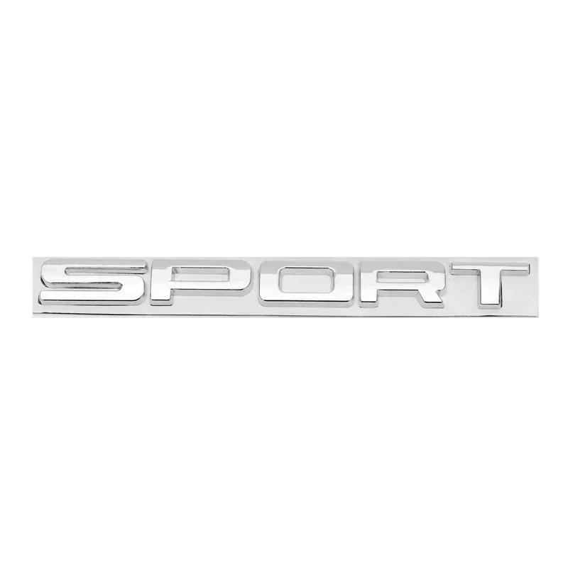 3D Metal  Letters SPORT Logo Car Rear Boot Trunk Emblem Badge Sticker Decal