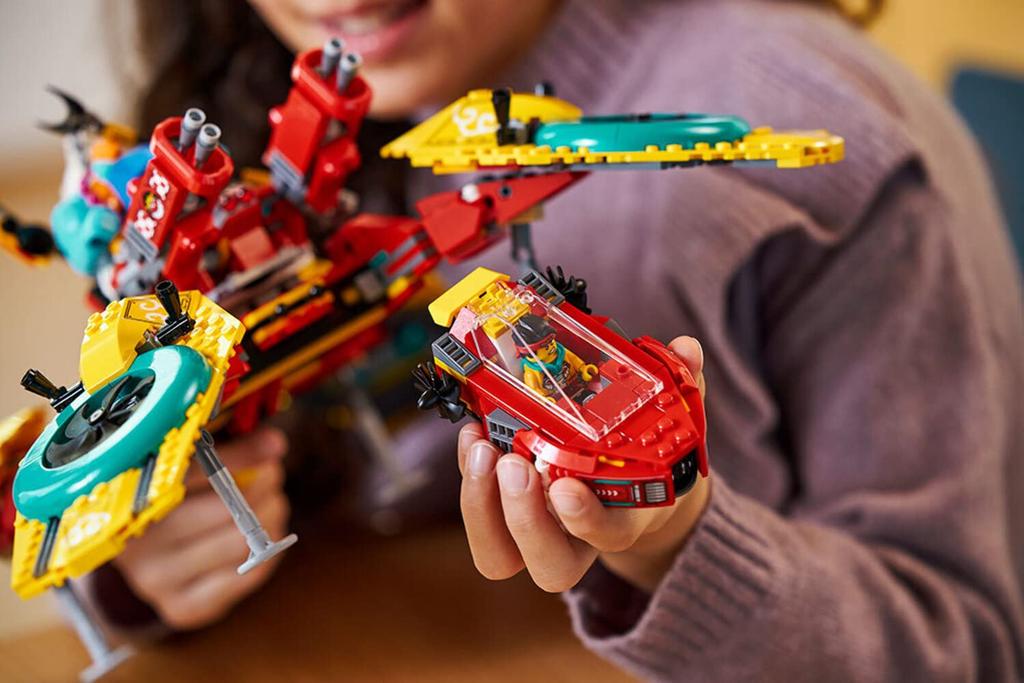 LEGO Monkie Kid Drone Buster 80023 Toy Blocks Gift Airplane for Boys and Girls Ages 10 and Up