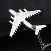 Zinc Alloy Military Aircraft Model Keychain