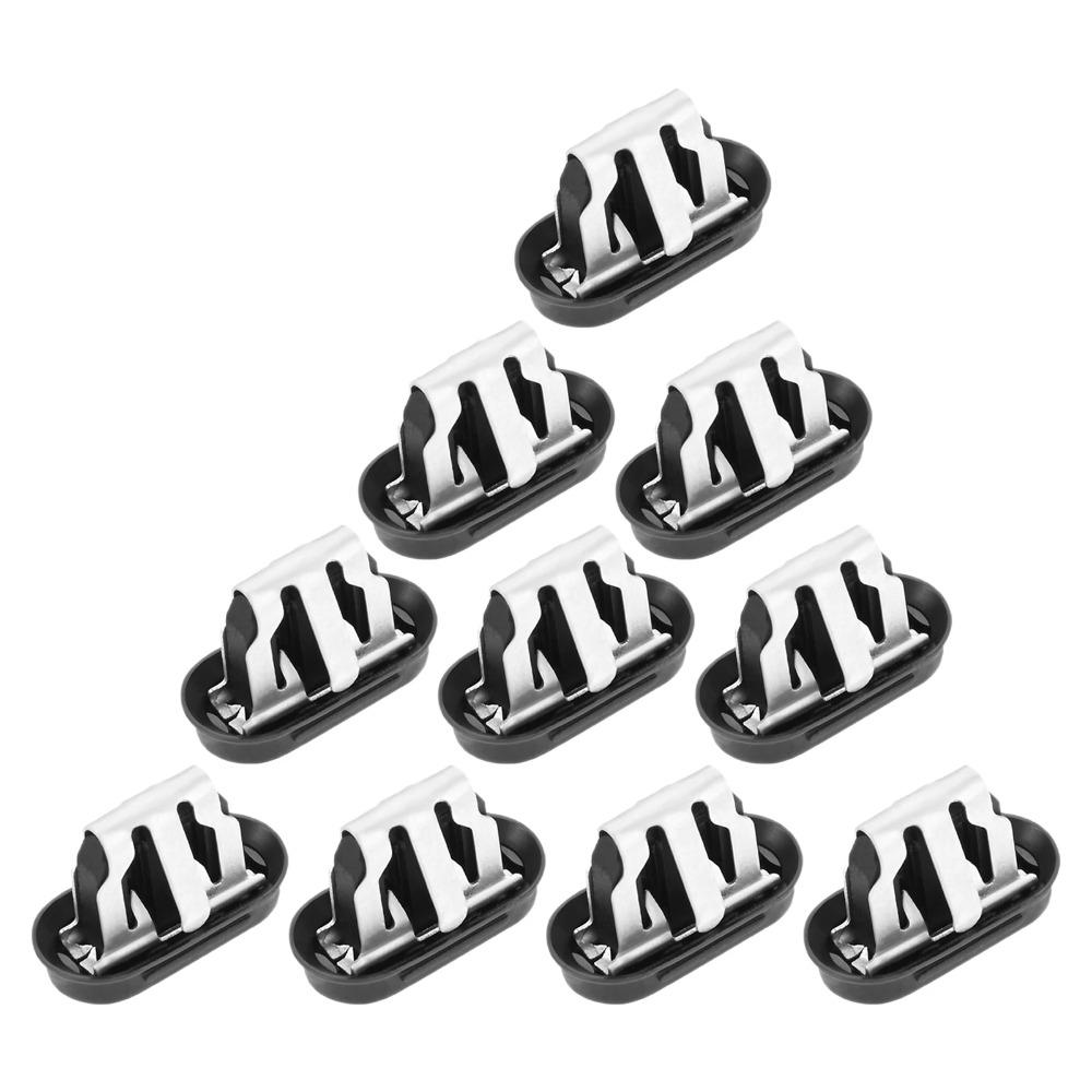 

10pcs Car Bumper Leaf Plate Lining Plastic Fixed Versatile Buckle for Model 3 20-22 1110167-00-A 111016700A Auto Fastener & Clip 10pcs