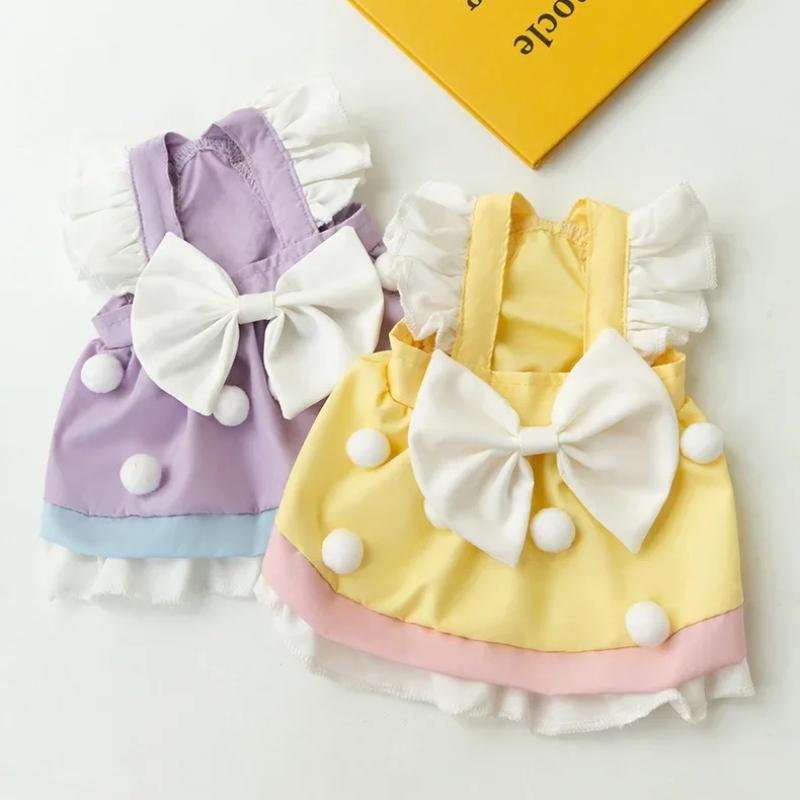 Süße Hundekleidung für kleine Hunde, Teddy, Bichon, Bär, Prinzessin, Windkuchen, Kleid, Kind, Sommerweste, Haustierkleidung