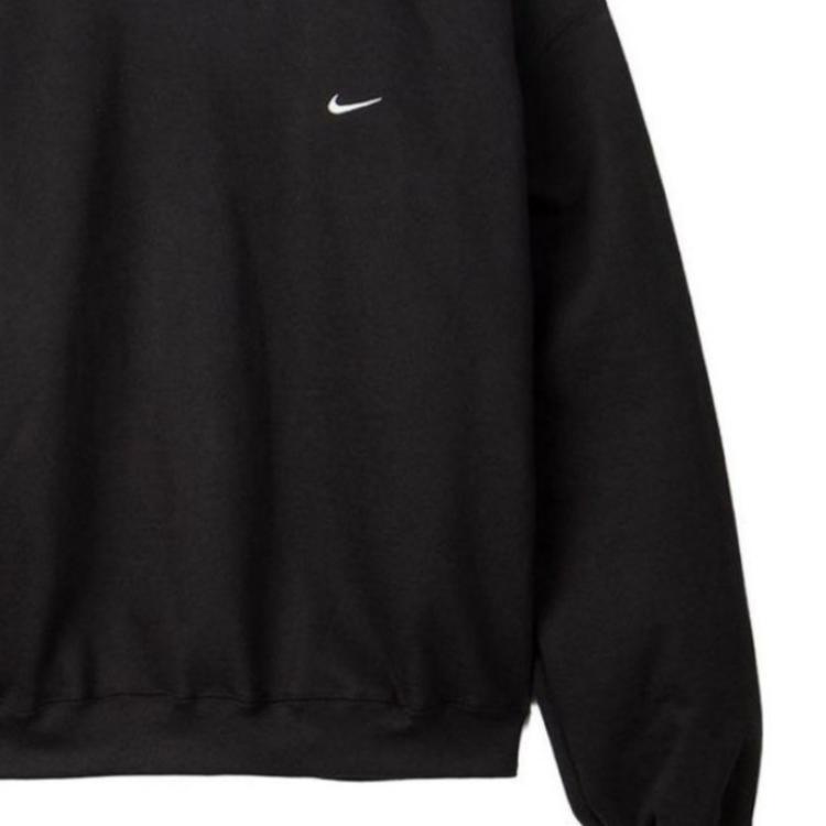 Nike Lab Nrg Fleece Crew Round Neck Pullover 'Black' Men's CQ4004-010