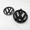 2pcs ABS 135mm Car Front Grille Badge and 110mm Rear Trunk Emblem Lid Logo Accessories For VW Golf 6 MK6 5K0853601C 5K0853630