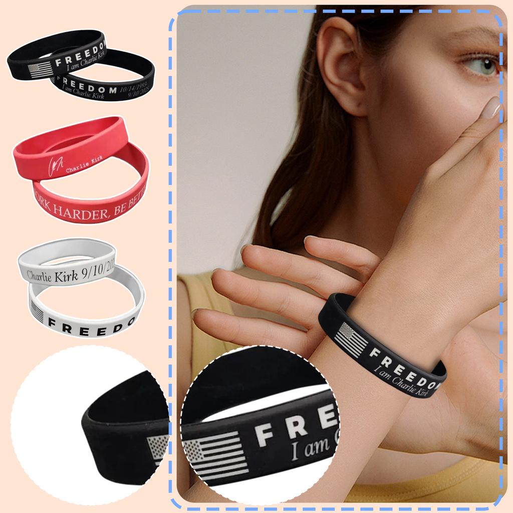 Creative Letter Silicone Commemorative Bracelet