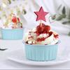 10 Pcs 50Ml Temperature Resistance Reusable Aluminum Foil Baking Cups With Lid Small Pudding Tart Tins Pastry Baking Tools Set