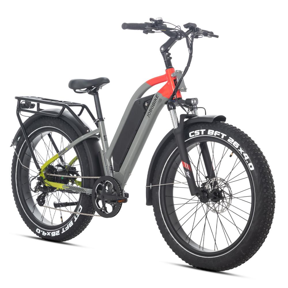 JOBOBIKE Kelper ST-F42 Elektrofahrrad für Erwachsene mit 48V 20Ah LG Akku grau