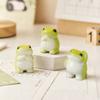 6pcs Cute Small Charms Resin Charms Handmade DIY Animal Pendant Funny Miniature Frog Figurines Jewelry Making