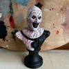 Art The Halloween Clown Figure Horror Clown Indoor Garden Statue Resin Terrifier