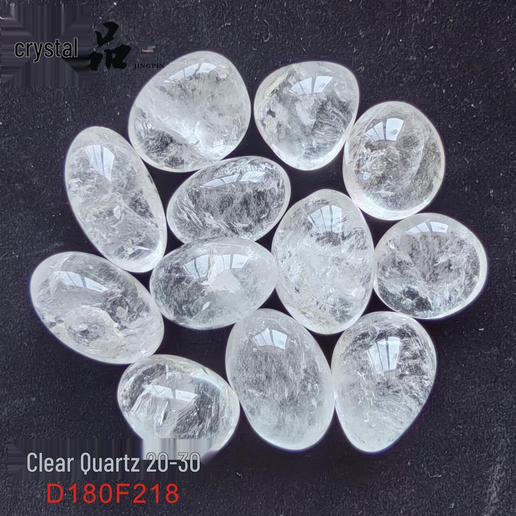 White Transparent Crystal Pebbles for Landscaping, Fish Tanks, Buddha Offerings, and Flower Pots