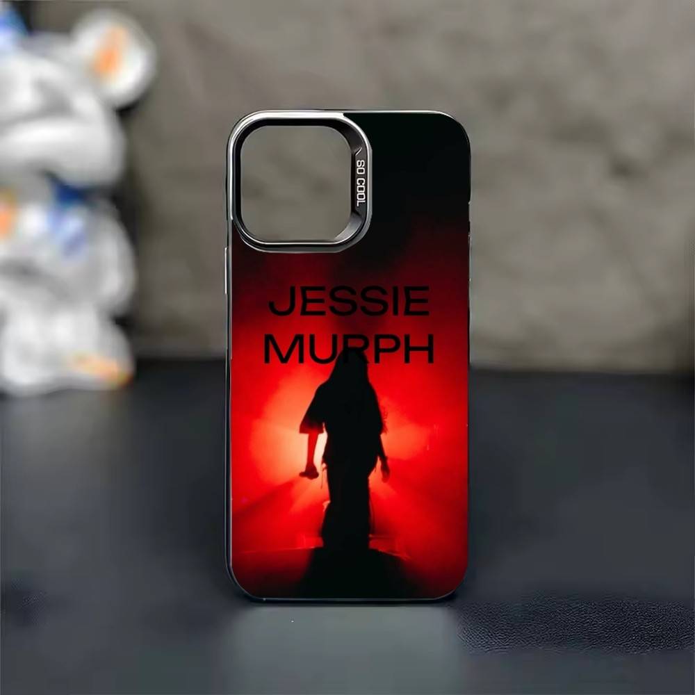 

Singer J-Jessie Murph Phone Case For iPhone 17 16 15 14 13 12 11 Pro Max Plus Silver candy Matte Cover iPhone15plus