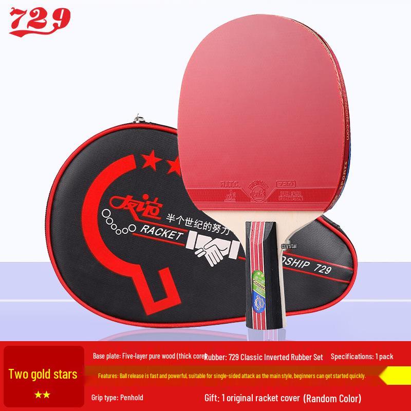 Genuine 729 Table Tennis Racket 123456789 - Beginner To Pro Level