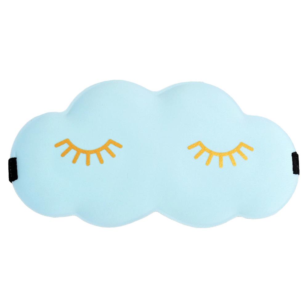Blind Folds For Sleep Cloud Shape Foam Blind Folds For Sleep Multifunctional Ergonomic Sleep Cover With Adjustable Button For