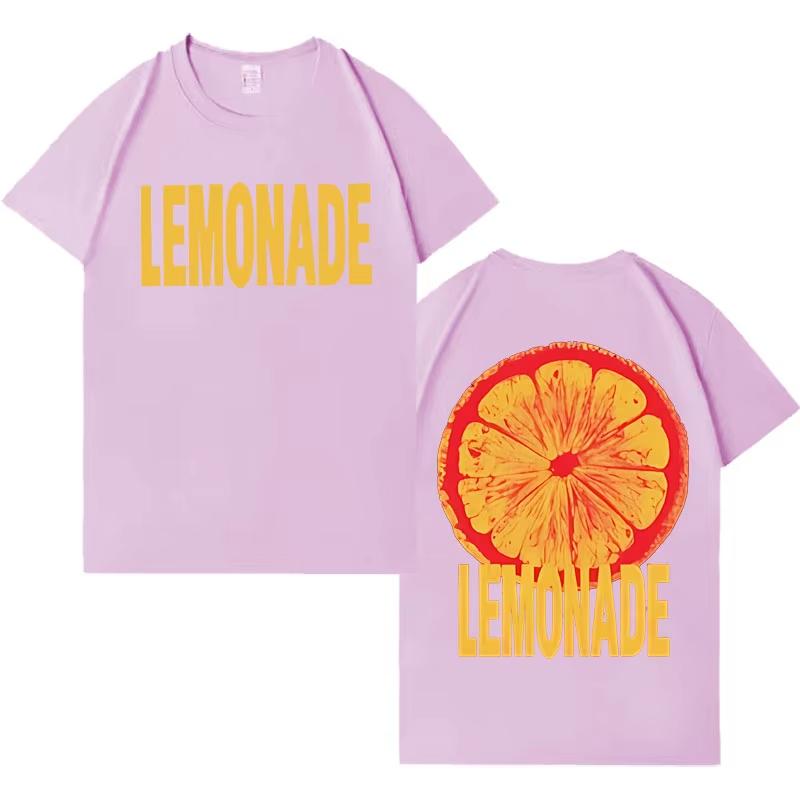 Rendy Graphics Double Sided Print Tshrits  Cotton Aesthetic Harajuku Tee Unisex Comfort Loose Short Sleeve Tshrit