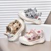 Kids Sports Sandals Soft Flexible Toddler Boys Girls Beach Shoes Toes Capped 2025 Summer New Children Running Shoes Hollowed-out