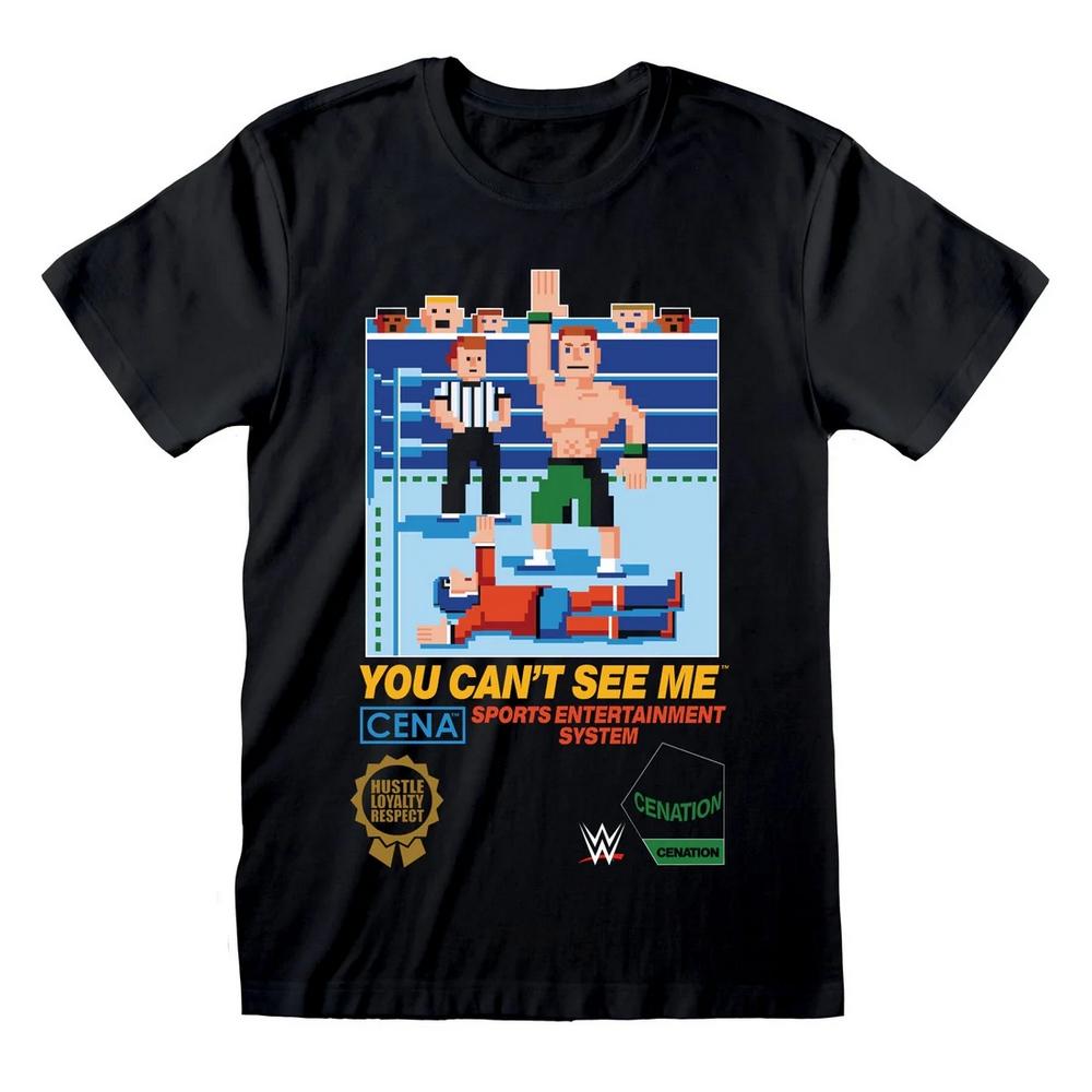 WWE Unisex Adult You CanÂ´t See Me T-Shirt