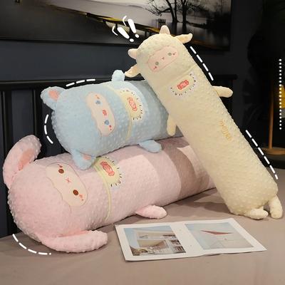 Mäkká plyšová hračka králika, mačky, ovce Kreslené plyšové zviera Dlhá vankúšová roztomilá nadýchaná poduška na posteľ, pohovku pre deti Dekorácia do škôlky Darček
