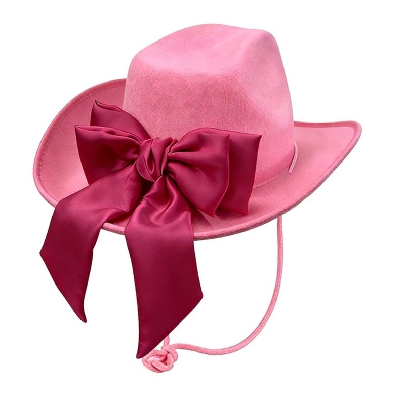 3Pcs Fashionable Cowboy Hats Bundle Includes Bandana And Shades Perfect For Themed Event And Daily Wear