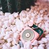 MUZEN Button Bluetooth Mini Blossom Speaker, Size/Wireless/Retro Style/Cute/Gift (Cherry Pink)
