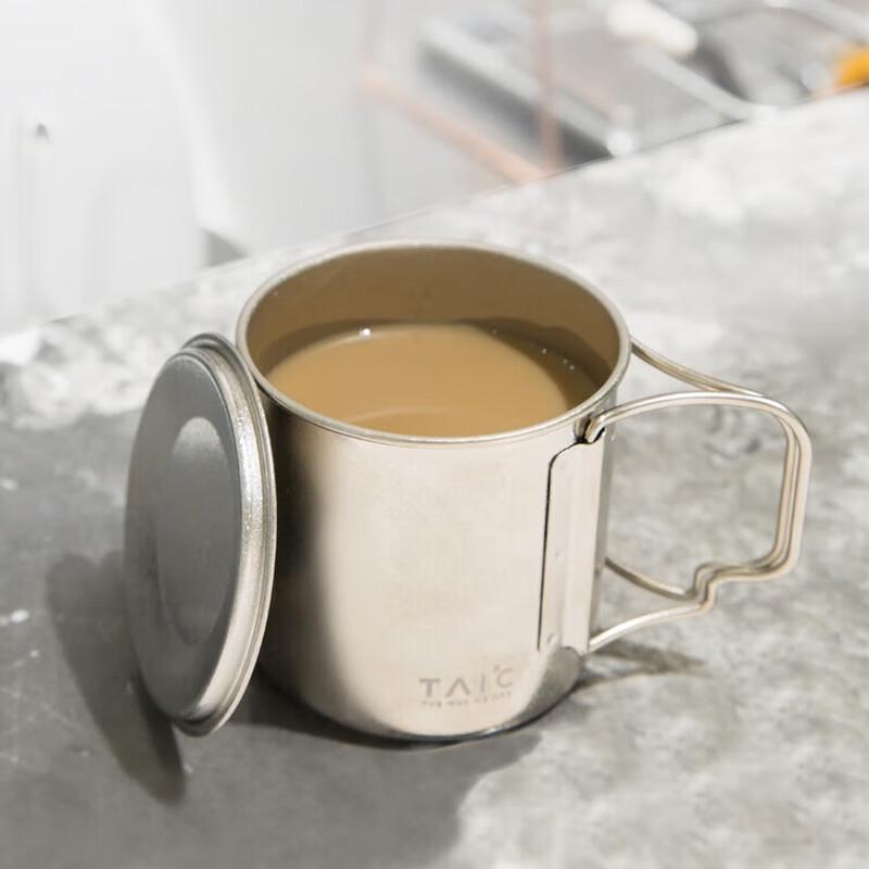 TAIC Pure Titanium Portable Camping Mug