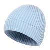 OEM/ODM Children's Soft Stretch Mini Knitted Hat 100% Acrylic Candy Solid Color Baby Warm Travel Pullover Beanie for Boys Girls