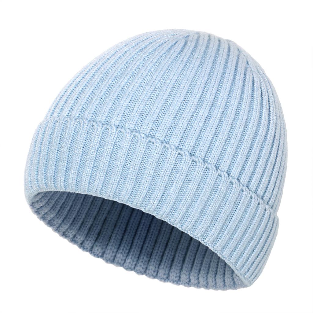 OEM/ODM Children's Soft Stretch Mini Knitted Hat 100% Acrylic Candy Solid Color Baby Warm Travel Pullover Beanie for Boys Girls