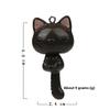 Long Polyresin Tail Cat Figurine With Keyring For Car Decor And Gifts Event