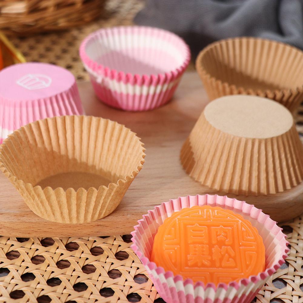 200Pcs Decorative Cupcake Liners Disposable Cake Molds Baking Accessories Muffin Cases  Party