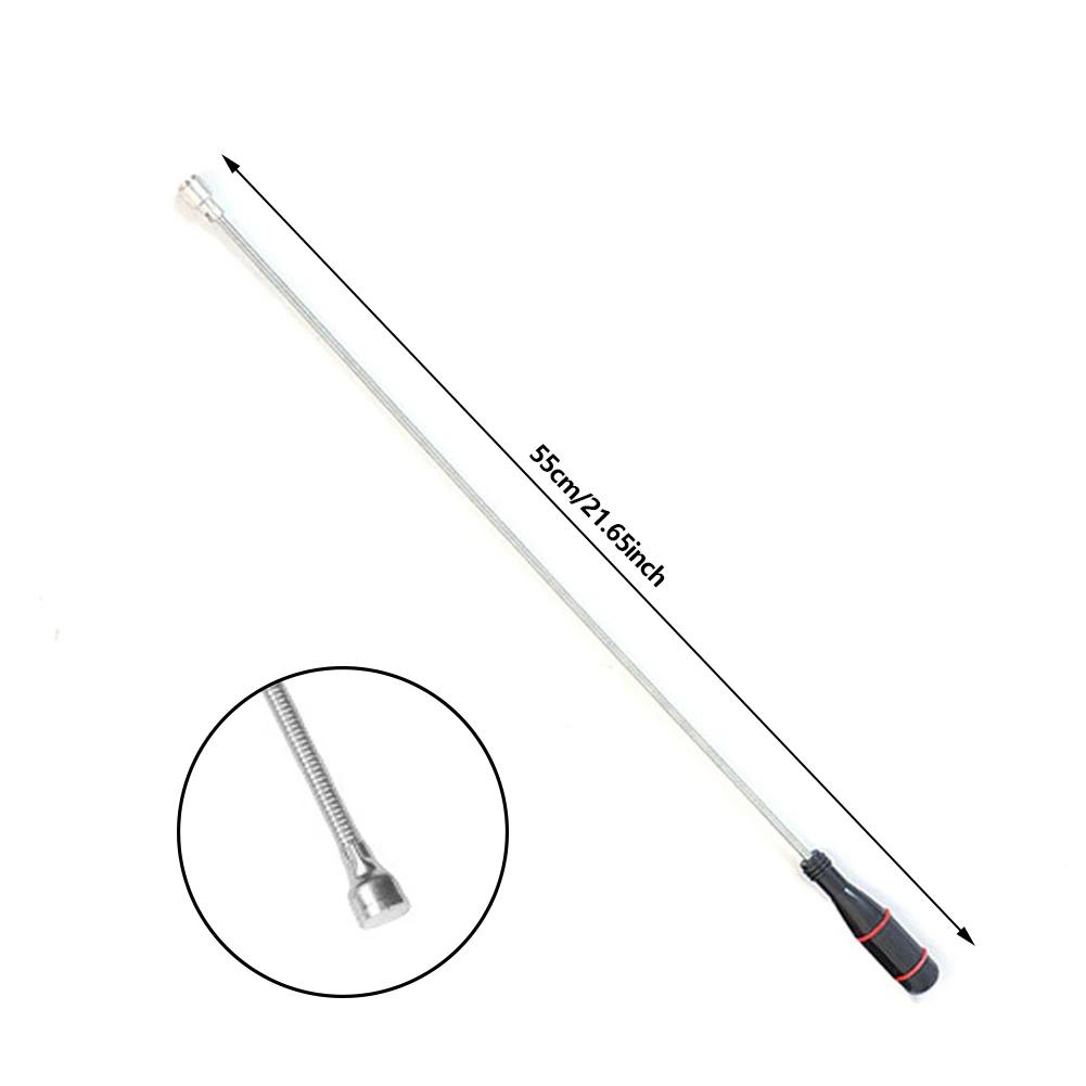 Magnetic Pickup Car Repair Tool Universal Flexible Bendable Spring Extendable Magnetic Pick Up Tools Magnet Stick Hand-held Tool