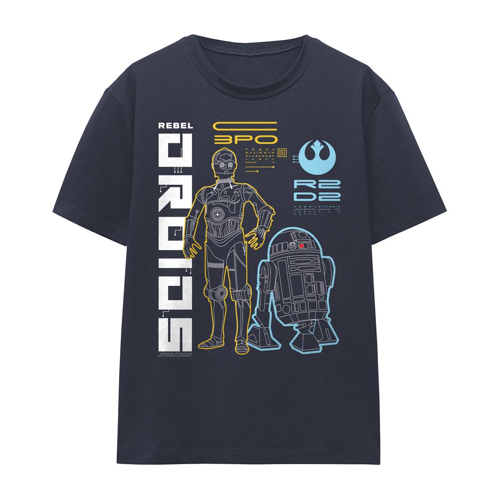 Star Wars Rebels Womens/Ladies Droids T-Shirt