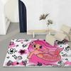 Pop Singer K-Karol GS Floor Mat Eco-Friendly Flannel Doormat Non-Slip Odorless Soft Short Plush Indoor Floor Rug