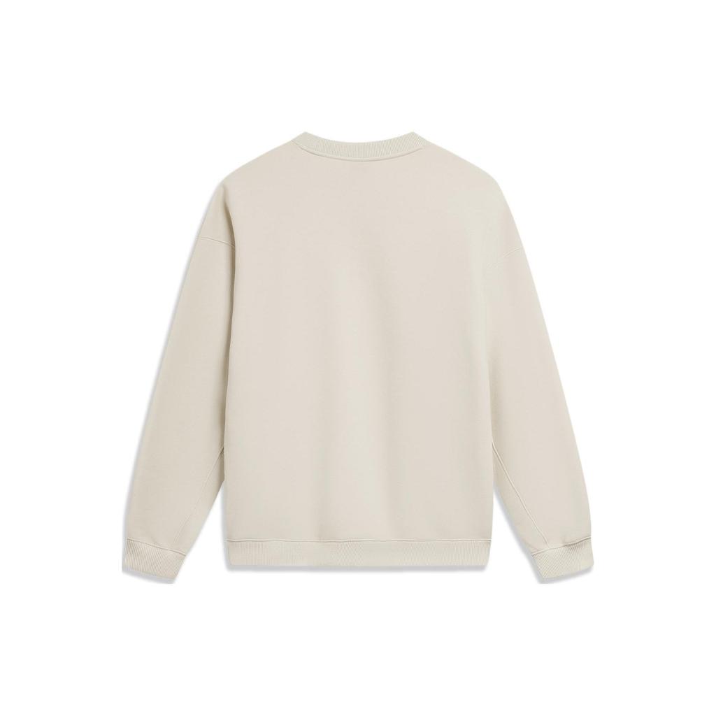 Li Ning Badfive Sweatshirt Men's Sand Gravel Gray AWDU091-4