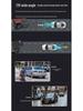 4K Dual Cam: Front & Rear Recording Dash Cam with Reversing Image, Driving Track, HD, 3" WiFi Screen