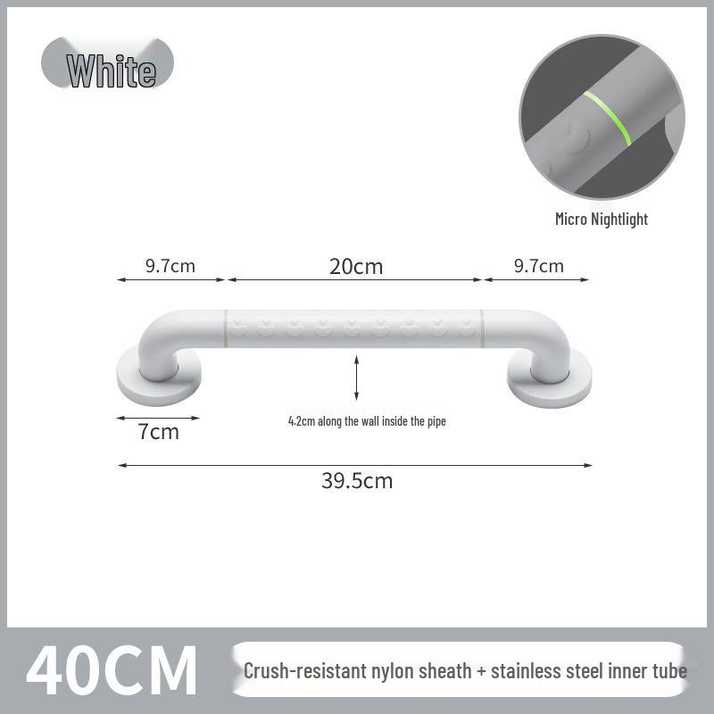 Corridor ABS Anti-Slip Handrail for Staircases, Bathrooms, and Toilets - Elderly & Disabled Assistance Rail
