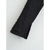 Kaslead Fashion Style Texture Tight Long Sleeves T-shirt