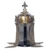 Knight Warrior Helmet Attached Chainmail Sultan Helmet Medieval Emperor Battle Helmet