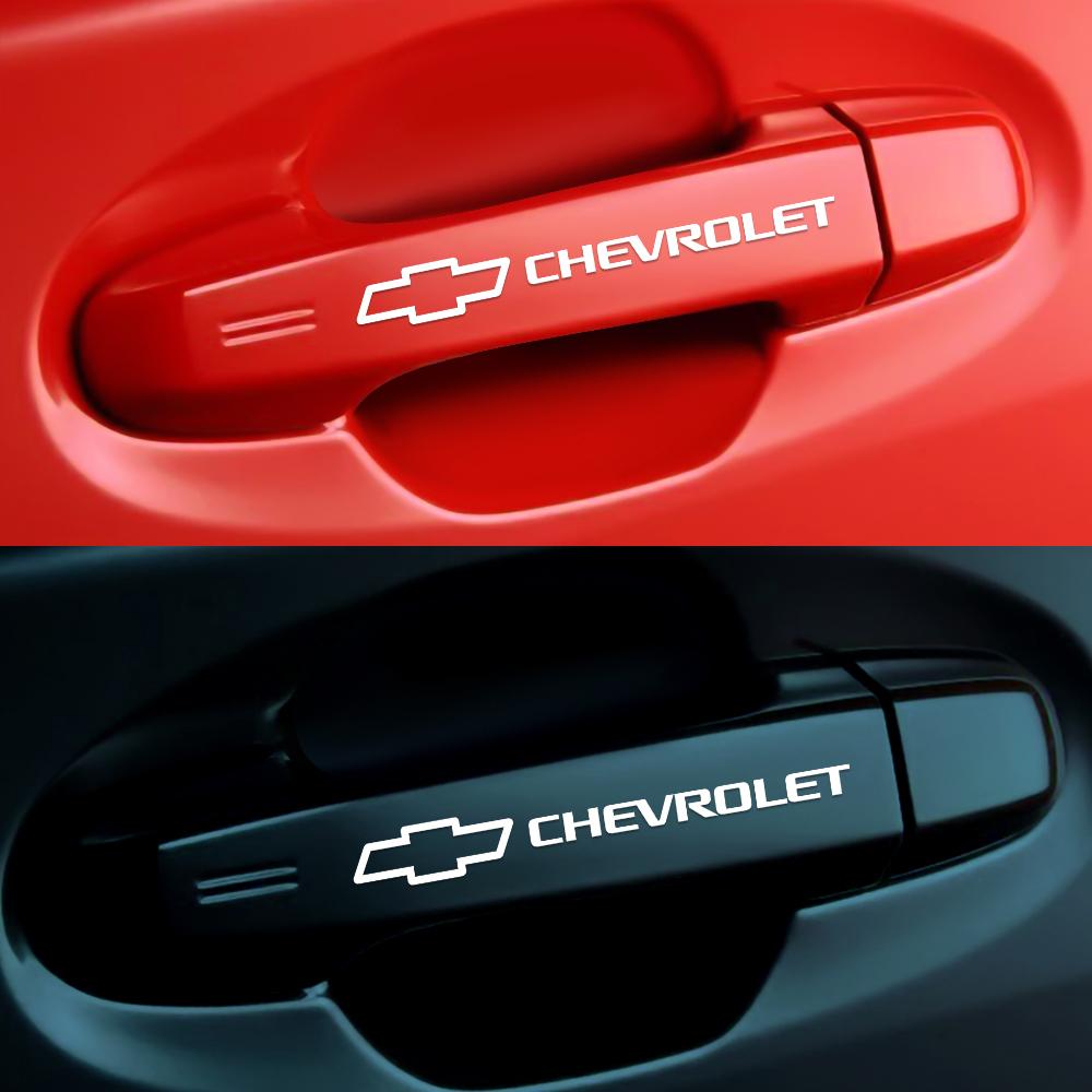 Per Chevrolet Onix Aveo Orlando Sail Malibu Camaro Colorado Volt 4 Pezzi Stile Auto Riflettente Cerchioni Ruote Adesivi Carrozzeria Decorazione