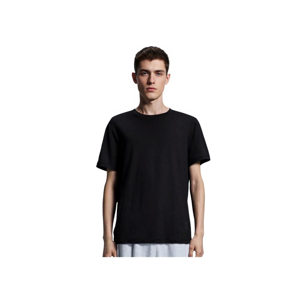 On Comfortable Fashiable Sweat-Absorbing Quick-Drying Casual Short Sleeve T-Shirt Men Tops Black 1MF11770553