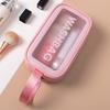 TPU Cosmetic bag2020New Super Popular ins Large Capacity Portable Women's Travel Waterproof Toiletries Storage Bag
