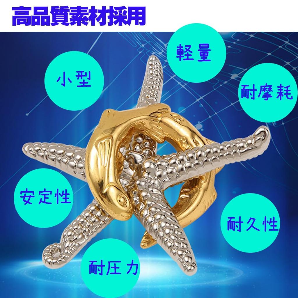 MaT Store Brain Ring Set Difficult Puzzles for Adults and Children Fun Time Killer Set - - - 6-Piece