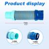 19CM Suction Adapter Hose Durable Pool Cleaner Adapter Pool Vacuum Hose Adapter