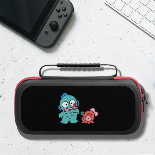 Hangyodon Switch Case, Compatible with OLED Switch Models, Switch Cover, Switch Storage Case, Protective Cover, Game Card Storage, Large Capacity, Sho
