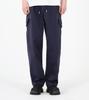 Beoteunseoul Elastic String Cotton Pants (Dark Navy)