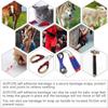Claw Pattern Printed Self Adhesive Elastic Bandage 4.5m Non-Woven Finger Knee Sports Wrap Tape Dogs Cat Leg Paw First Aid Kit