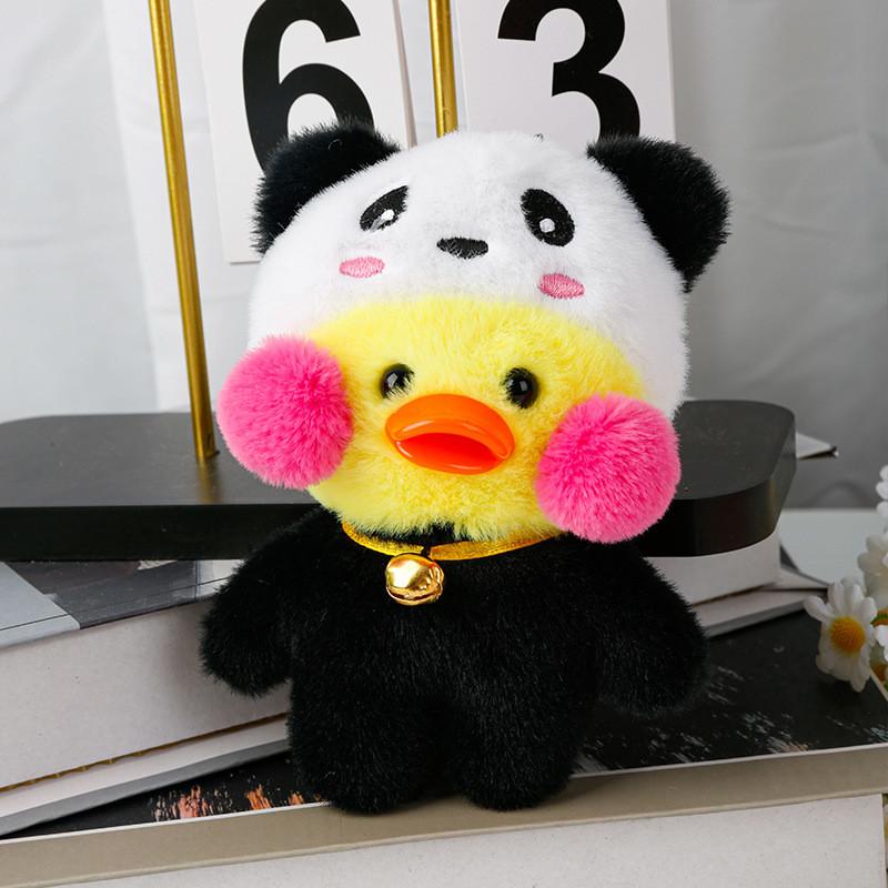 Duck Cafemimi Stitch Plush Charm Key Chain Pendant For Kids Room Decor Gifts And