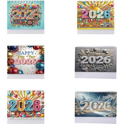 5D/DIY Calendar Diamond Painting Calendar Kit Diamond Art Paper Desk Calendar Diamond Decorations Calendar Gift for Friends