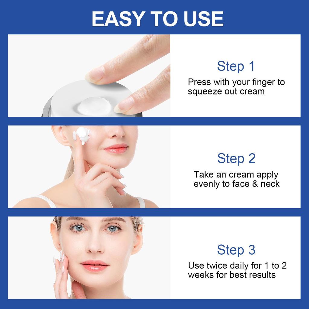 Anti-Wrinkle Cream-Deeply Moisturizes, Hydrates & Nourishes-Suitable for all Skin Types, 50ml