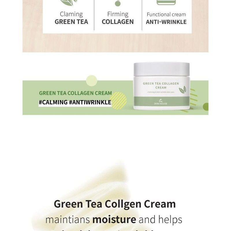 the SKIN HOUSE - Green Tea Collagen Cream