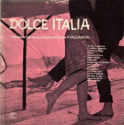 LP Record 4 GIULIANO - Dolce Italia CP1237 Concert Hall UK Pop Used