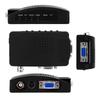 BNC to VGA Adapter, Plug and Play, 800x600-1920x1200 Resolution, Compatible with CRT LCD Monitors